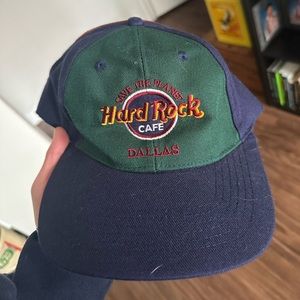 90s Vintage Hard Rock Cafe Dallas Snap Back